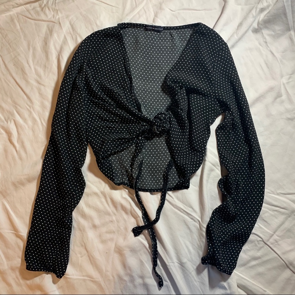Brandy Melville tie-up top